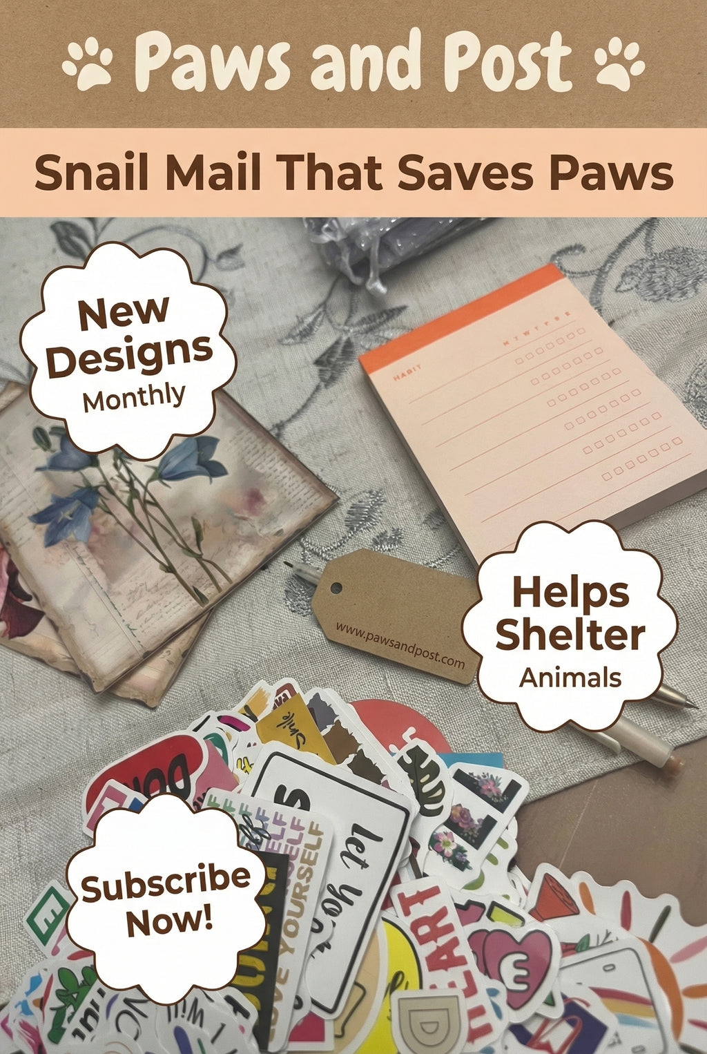 Snail Mail monthly subscription