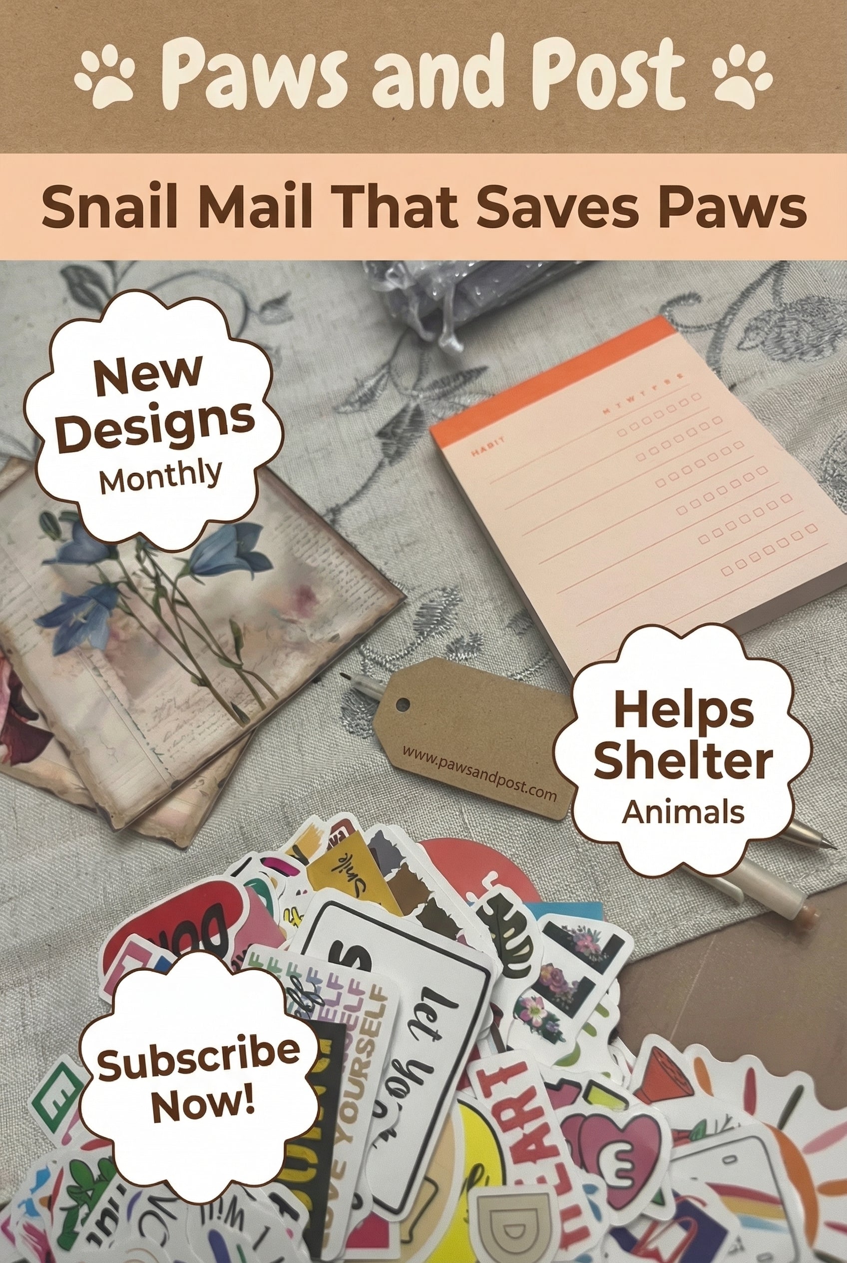 Snail Mail monthly subscription